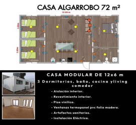 >Casa Algarrobo ≈72 m²