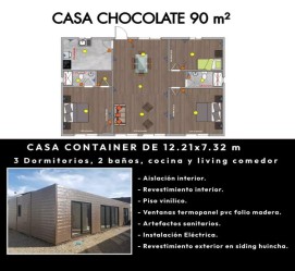 Casa Chocolate ≈90 m²