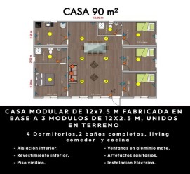 Casa 90 m²