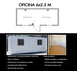 Oficina ≈6m x 2,5m