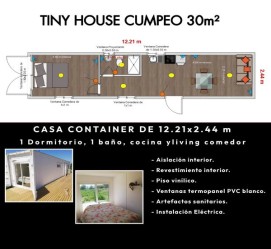 >Tiny House Cumpeo ≈30 m²